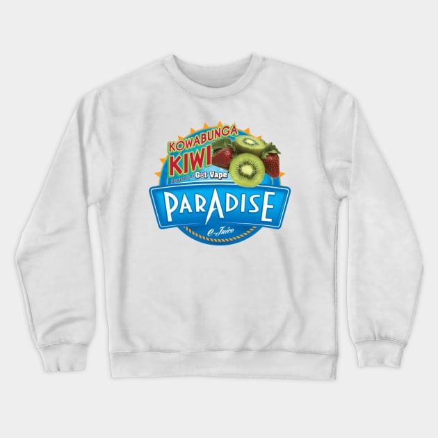 Kowabunga Kiwi Ejuice Crewneck Sweatshirt by PARADISEVAPE